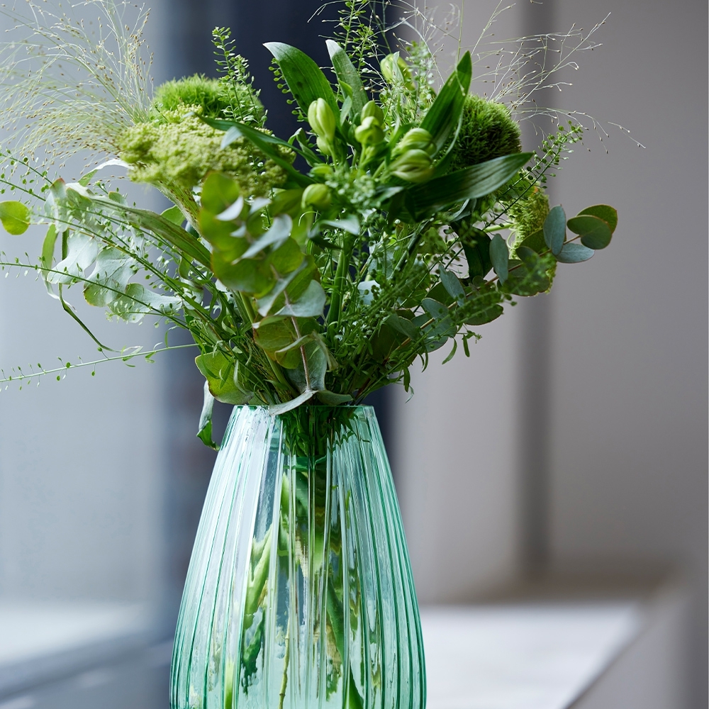 Bitz - Kusintha Vase - 22 cm - green